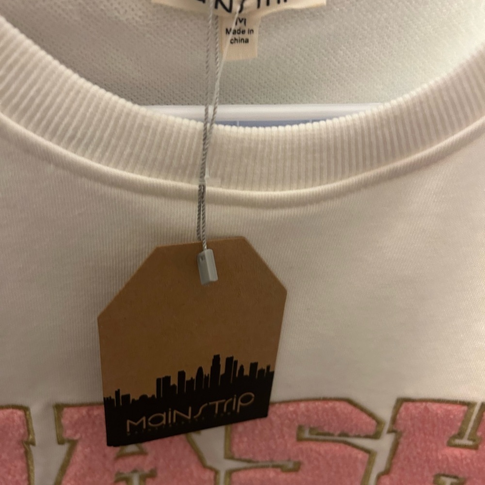 Nashville Main Strip cropped oversized T - Picture 6 of 7